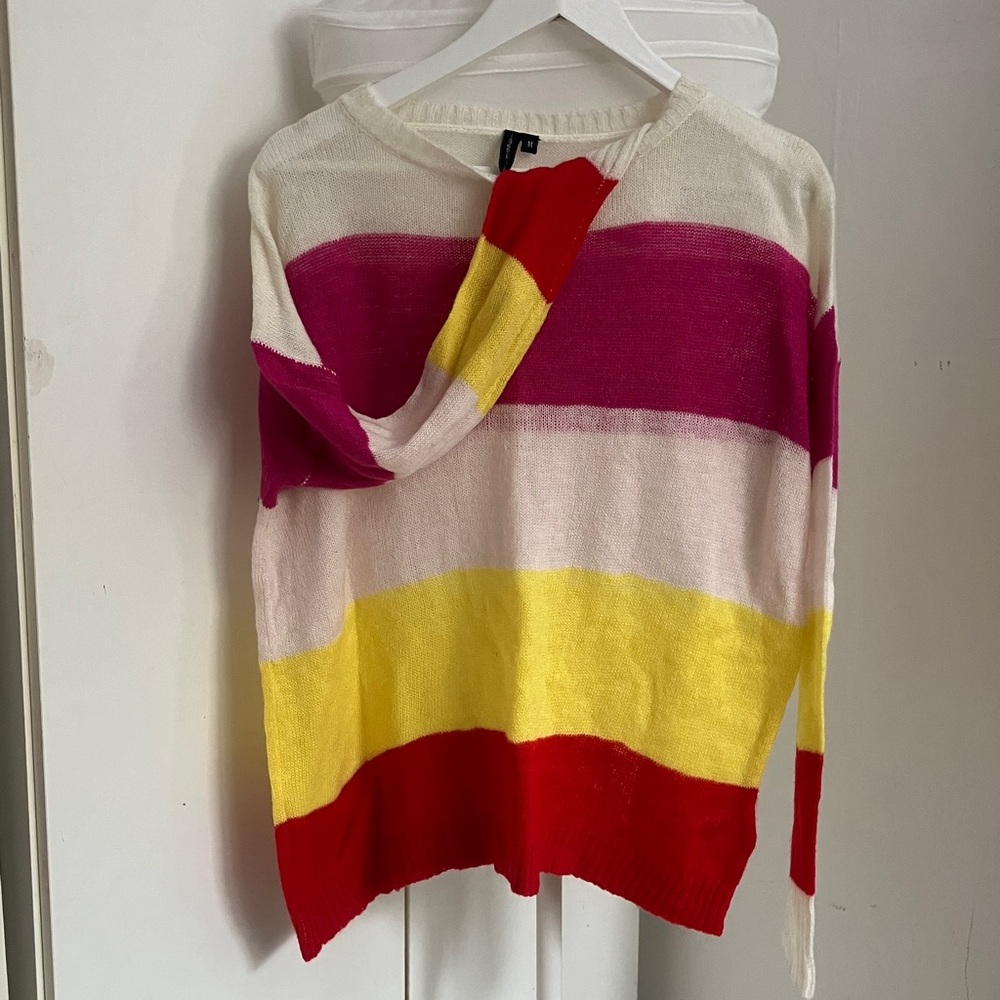 moon & madison Multicolor Striped Sweater